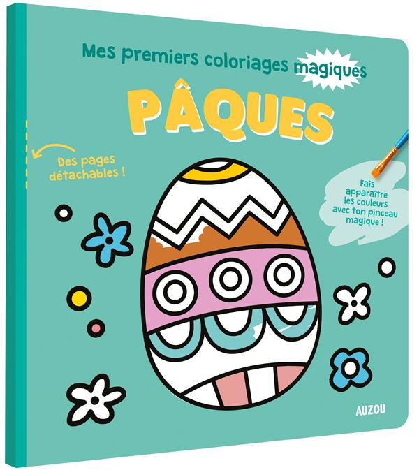 Pâques. Avec un pinceau