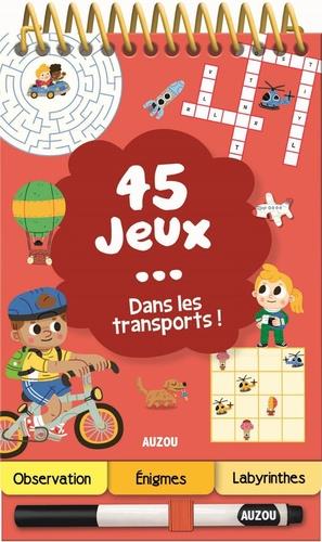 45 jeux... dans les transports ! Avec un stylo effaçable
