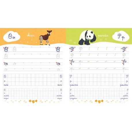 Mon cahier d'écriture. Animaux du monde