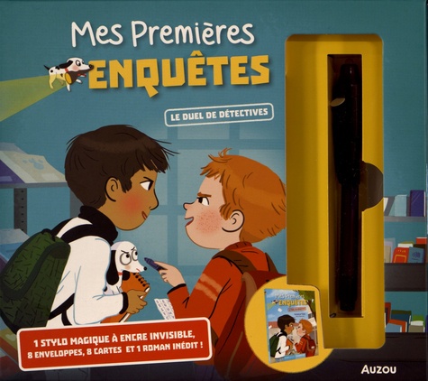 Mes premières enquêtes Tome 13 : Le duel de détectives. Avec 1 stylo magique à encre invisible, 8 en