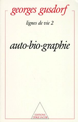 LIGNES DE VIE. Tome 2, Auto-bio-graphie