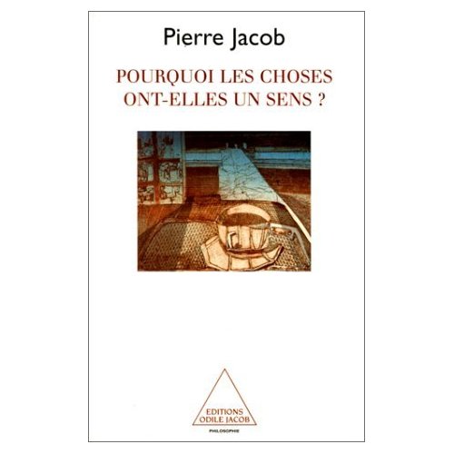 Pourquoi les choses ont-elles un sens ?