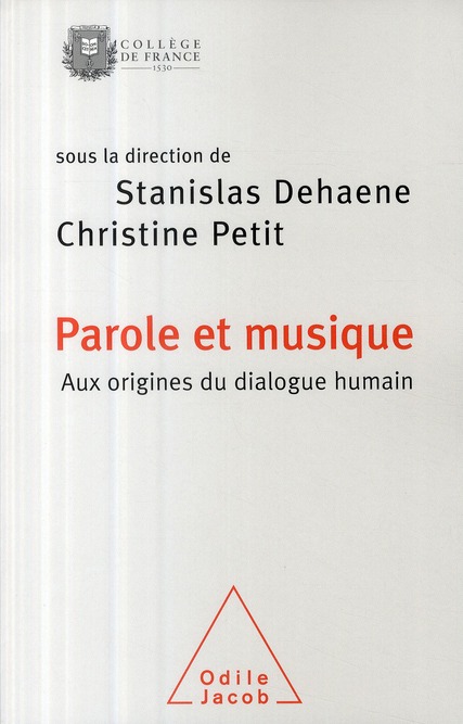Parole et musique. Aux origines du dialogue humain