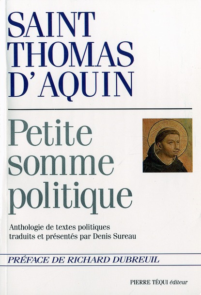 PETITE SOMME POLITIQUE ANTHOLOGIE DE TEXTES POLITIQUES