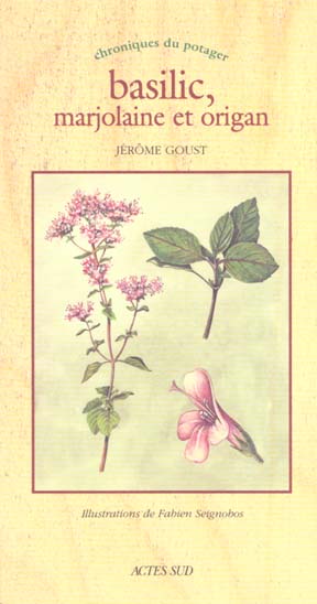 Basilic, marjolaine et origan