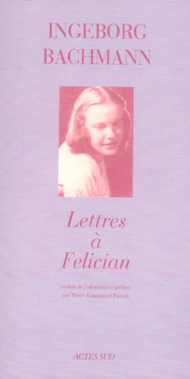 Lettres à Felician