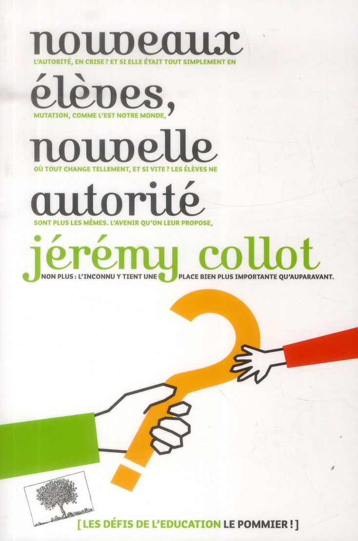 Nouveaux élèves, nouvelle autorité