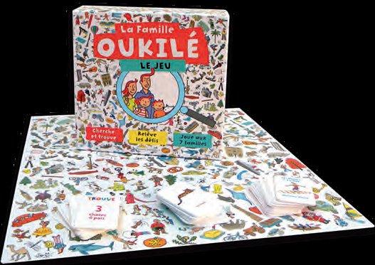 JEU OUKILE LE JEU - CHERCHE ET TROUVE - RELEVE LES DEFIS - JOUE AUX 7 FAMILLES