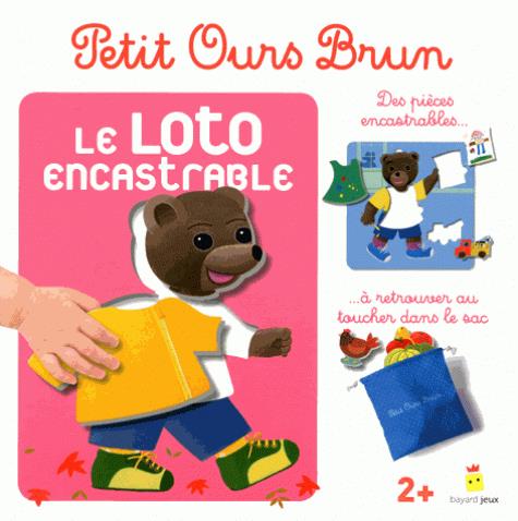 JEU PETIT OURS BRUN - LOTO ENCASTRABLE