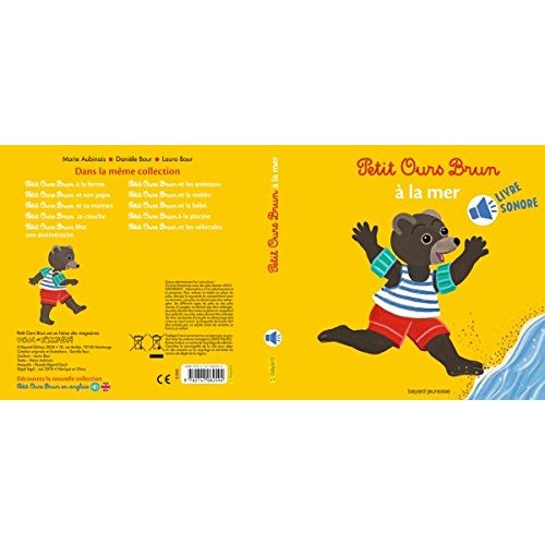 Petit Ours Brun à la mer. Livre sonore