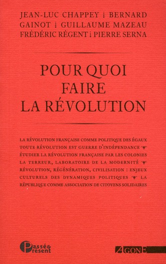 Pour quoi faire la révolution