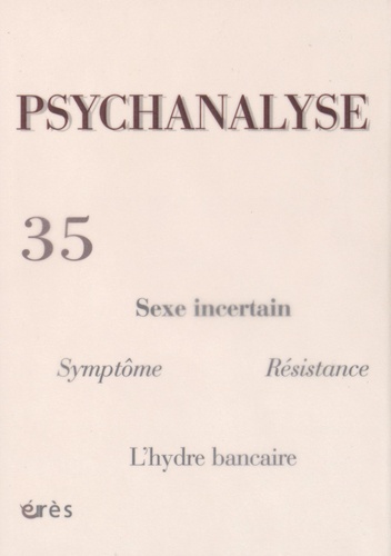Psychanalyse N° 35, Janvier 2016