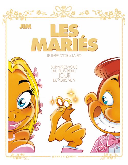 Coffret les mariés. Survivrez-vous au plus beau jour de votre vie ? Le livre d'or & la BD