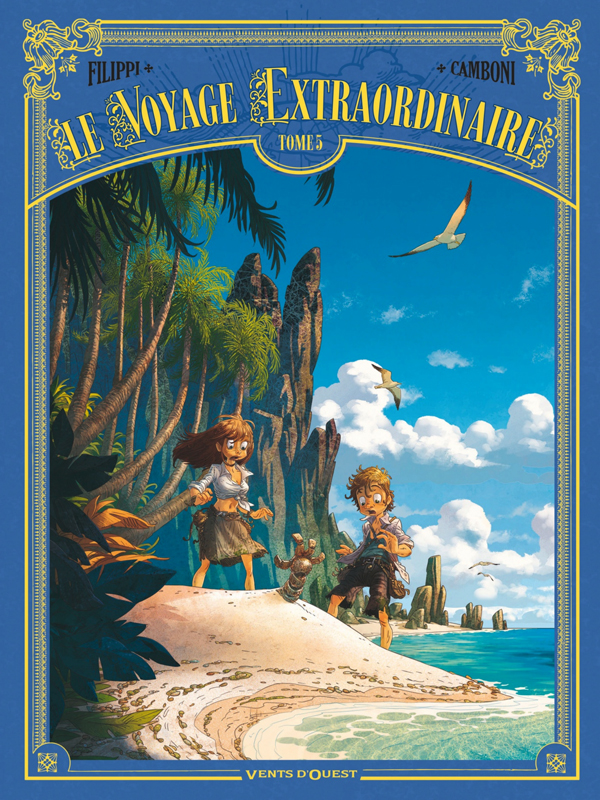 Le voyage extraordinaire Tome 5 : Cycle 2 - Les îles mystérieuses. 2/3