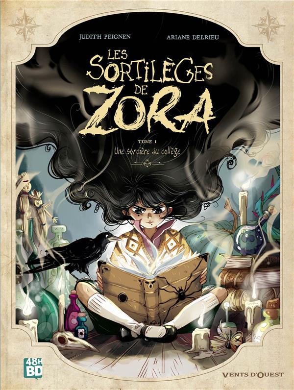 Les sortileges de Zora Tome 1 : Une sorcière au collège - 48h BD 2024
