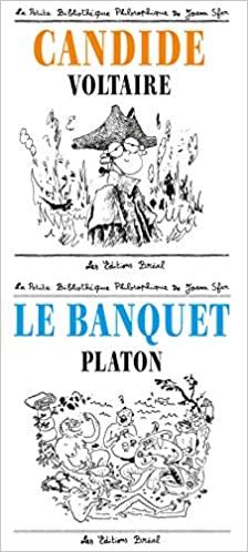 Pack en 2 volumes : Le banquet, Platon ; Candide, Voltaire
