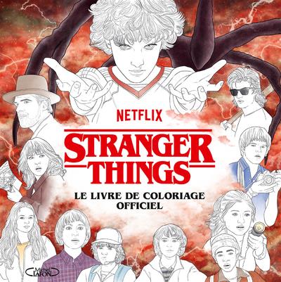 stranger things Livre de coloriage officiel