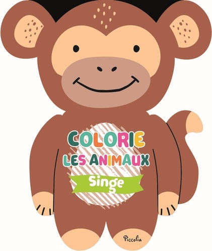 Singe. 40 dessins à colorier