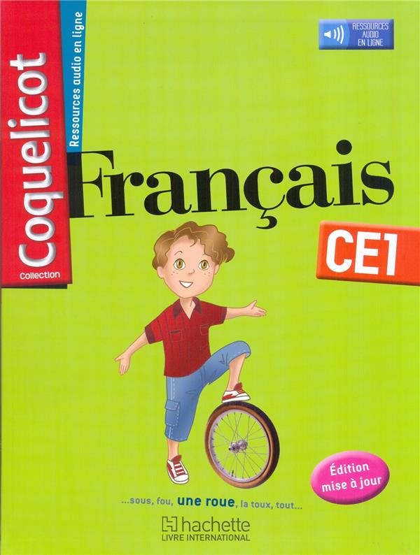 Français CE1 Coquelicot. Edition 2018