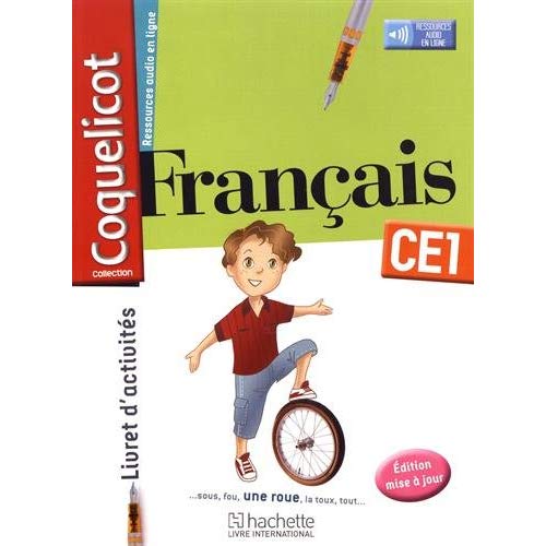 Français CE1 Coquelicot. Livret d'activités, Edition 2018