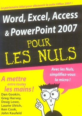 Word, Excel, Access, PowerPoint 2007