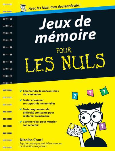 Jeux de mémoire pour les nuls