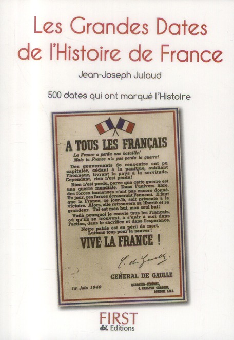 Les grandes dates de l'Histoire de France