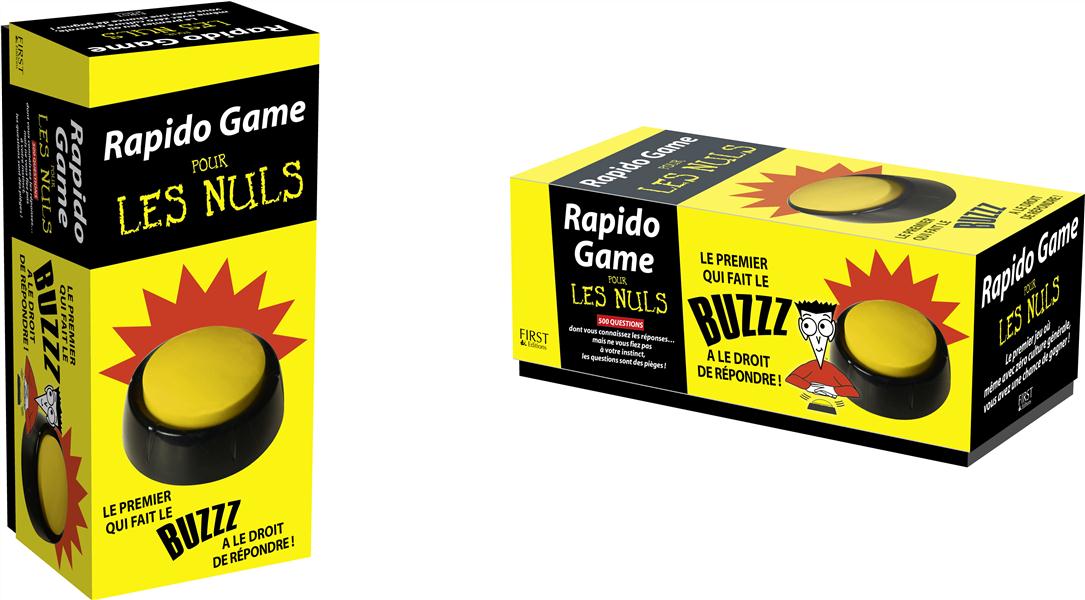 Rapido game pour les nuls. Avec un buzzer