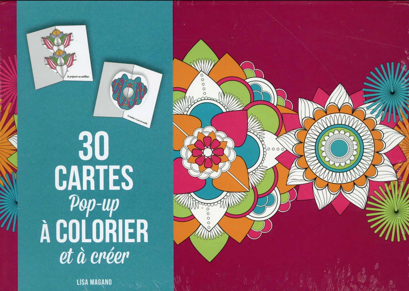 30 cartes pop-ups à colorier et à créer