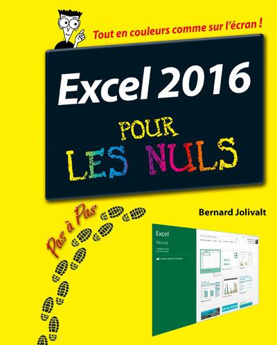 Excel 2016 pas à pas pour les nuls