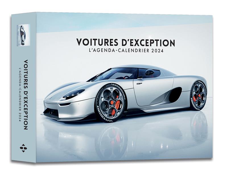 L'agenda-calendrier voitures d'exception. Edition 2024