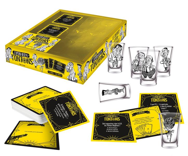 COFFRET APERO QUIZ DES TONTONS