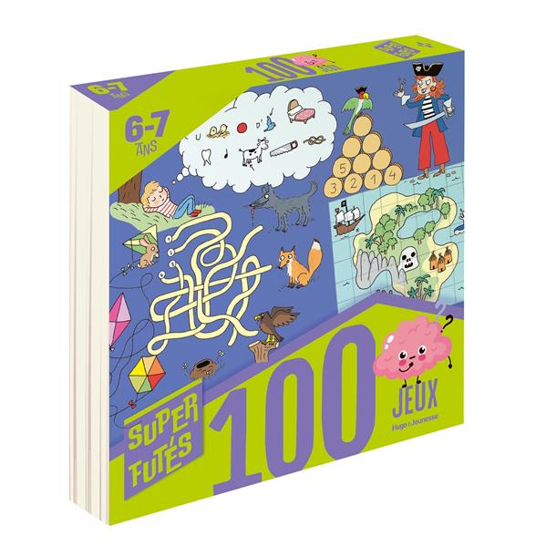 Super futés 100 jeux 6-7 ans