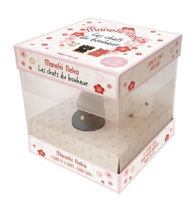 Coffret Maneki Neko. Les chats du bonheur. Avec 3 maneki neko et 1 livre