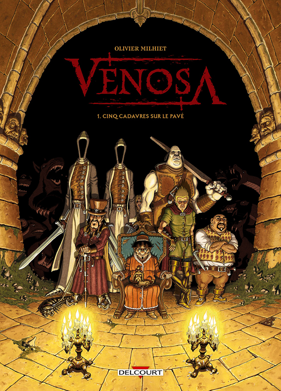 Venosa Tome 1 : Cinq cadavres sur le pavé
