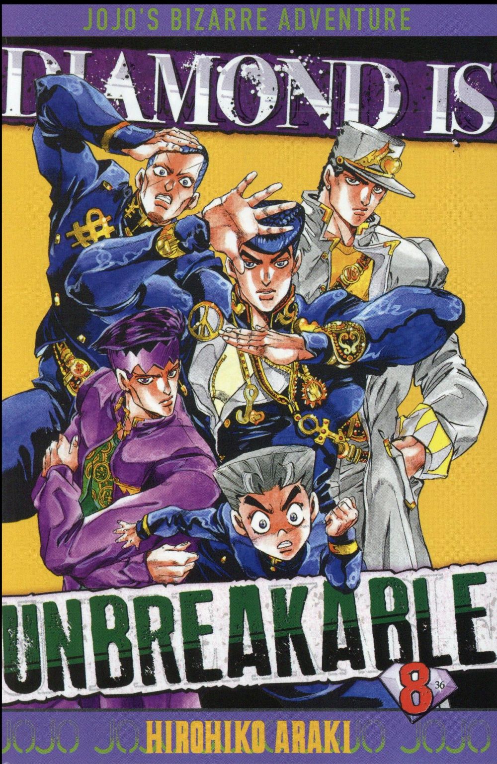 DIAMOND IS UNBREAKABLE - JOJO'S BIZARRE ADVENTURE TOME 8