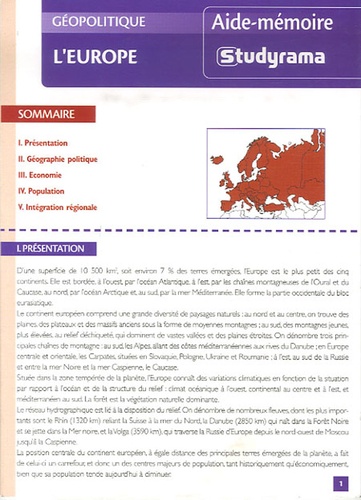 L'Europe