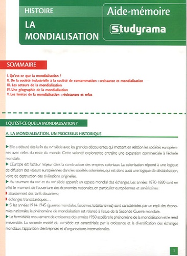 Histoire de la mondialisation