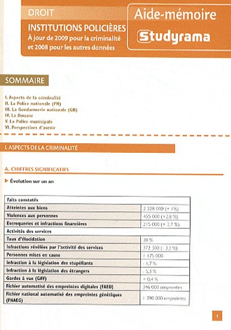 Institutions policières