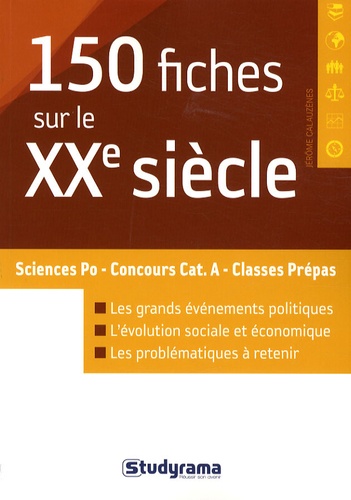 150 fiches sur le XXe siécle