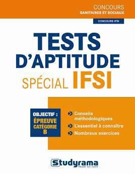 Tests d'aptitude spécial IFSI