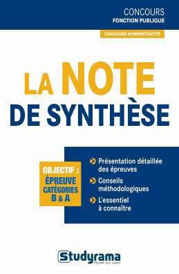La Note de synthèse