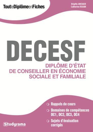 Diplôme d'Etat de conseiller en économie sociale et familiale