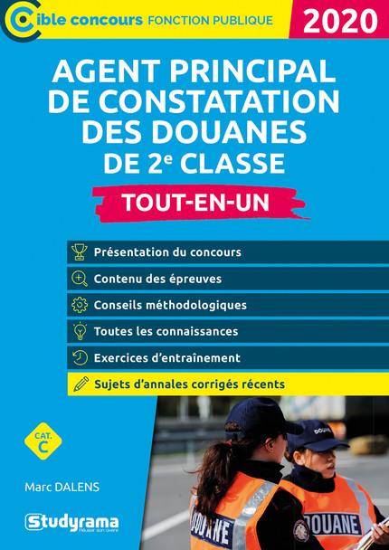 Agent principal de constatation des douanes de 2e classe. Tout-en-un, Edition 2020