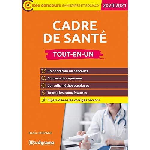 Concours cadre de santé. Tout-en-un, Edition 2020-2021