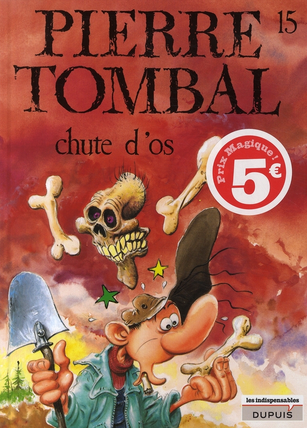 Pierre Tombal Tome 15 : Chute d'os