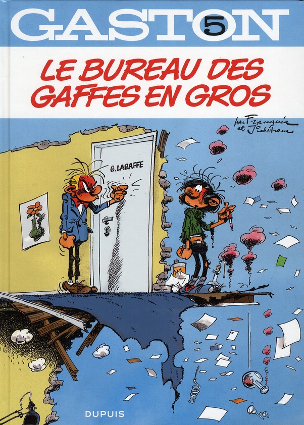 Gaston Tome 5 : Le bureau des gaffes en gros