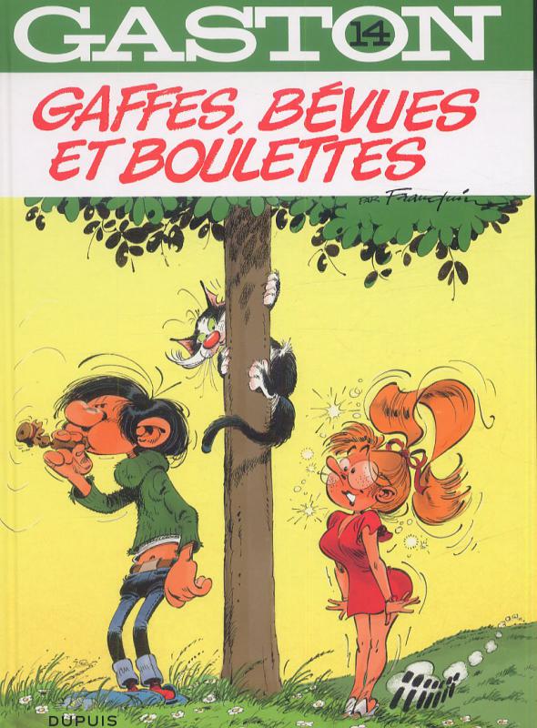 Gaston Tome 14 : Gaffes, bévues et boulettes