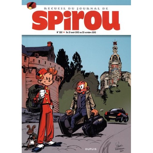 Recueil Spirou N° 332 : Du 21 août 2013 au 23 octobre 2013
