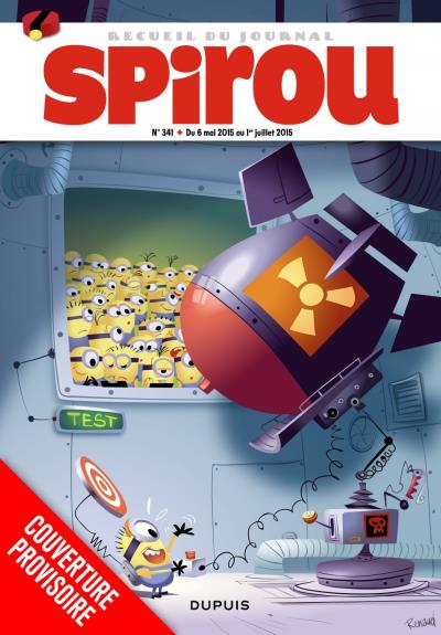 Recueil Spirou N° 341, du 6 mai 2015 au 1er juillet 2015